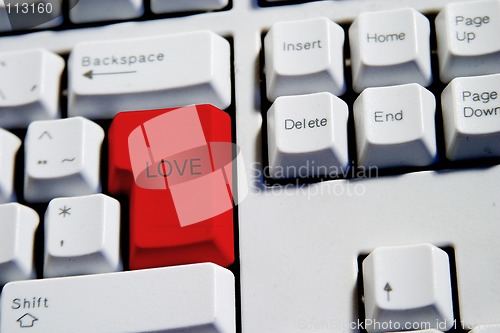 Image of Love Enter Key