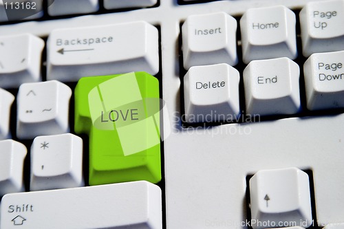 Image of Love Enter Key