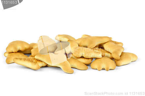 Image of Some dinosaur-shaped cookies