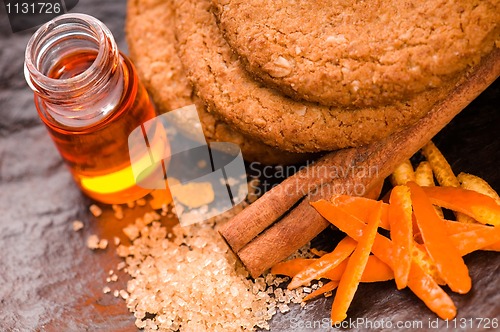 Image of Cookies with cinnamon and orange