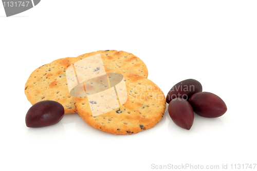 Image of Olive Cracker Biscuits