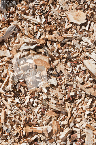 Image of Wood chip background 