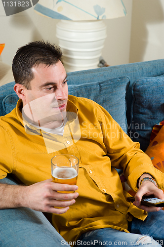 Image of Watching television