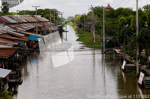 Image of Canal in Central Thailand