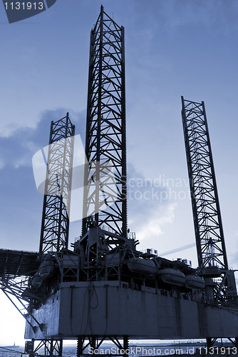 Image of Oil rig Denmark