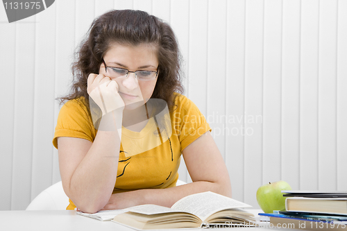 Image of The tired student