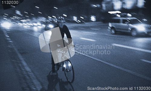 Image of Evening traffic Denmark