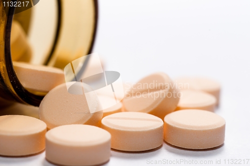 Image of Medicine against white isolated background