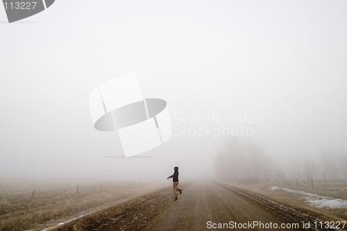 Image of Happy in the Fog