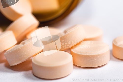 Image of Drugs against white isolated background