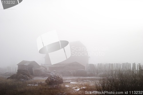 Image of Fog on the Farm