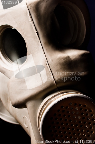 Image of Old gasmask closeup