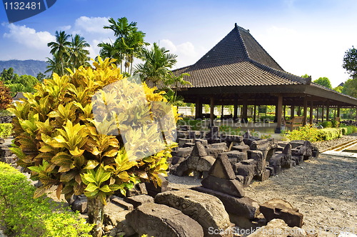 Image of Garden in Prambanan temple site