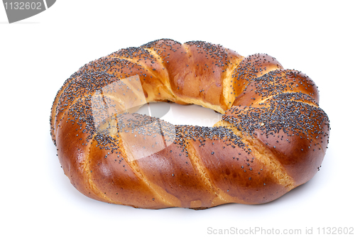 Image of Ring shaped fancy loaf with poppyseeds