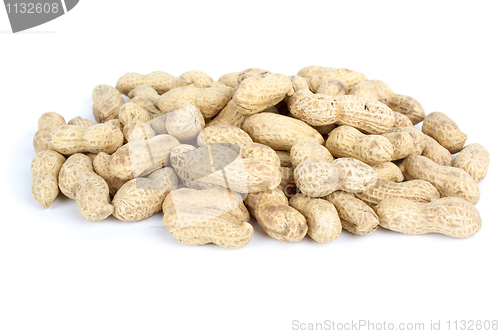 Image of Some peanuts in the husk