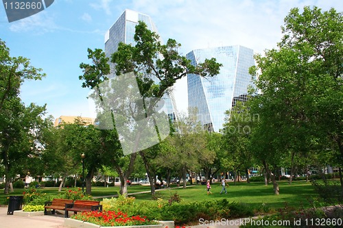 Image of Victoria Park in downtown Regina