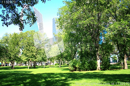 Image of Victoria Park in downtown Regina