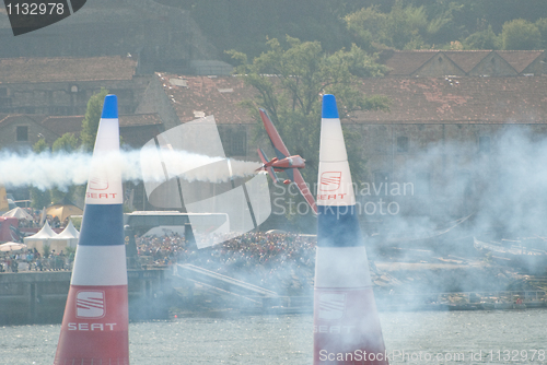 Image of Nicolas Ivanoff (FRA) in Red Bull Air Race 2009, Porto, Portugal