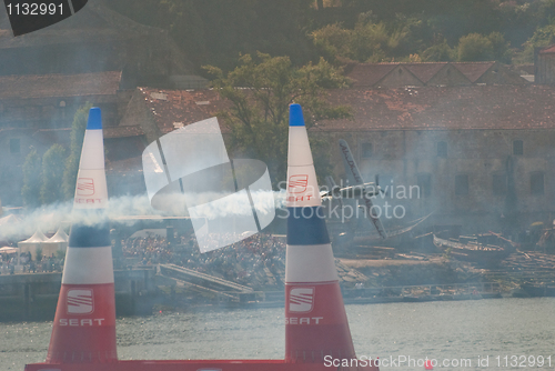 Image of Hannes Arch (AUS) in Red Bull Air Race 2009, Porto, Portugal