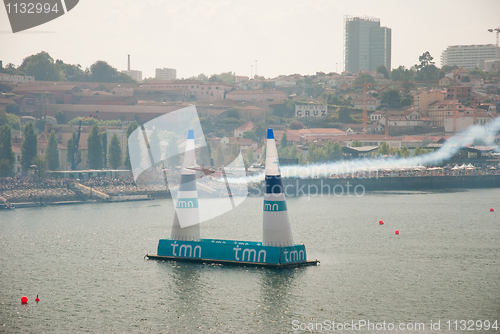 Image of Nicolas Ivanoff (FRA) in Red Bull Air Race 2009, Porto, Portugal