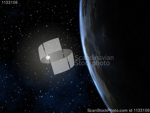 Image of deep space