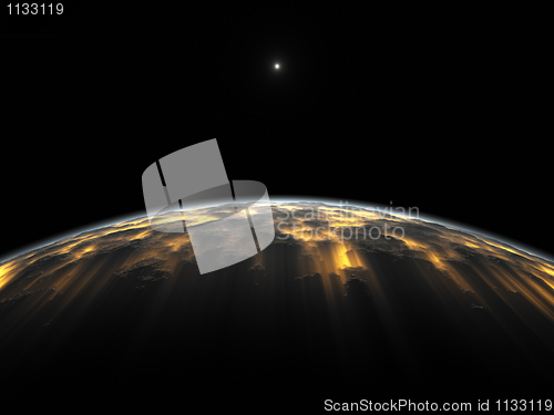Image of deep space