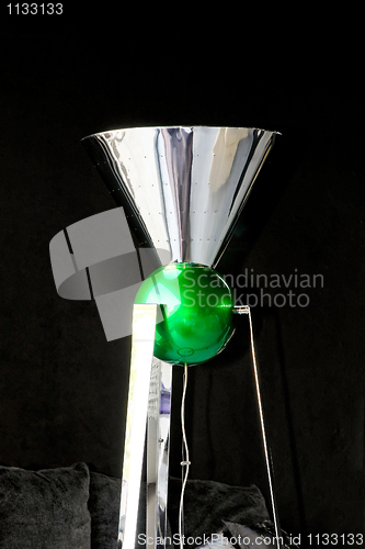 Image of Futuristic lamp detail