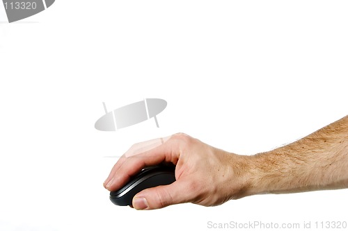 Image of Hand on Mouse