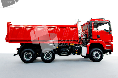 Image of Red truck