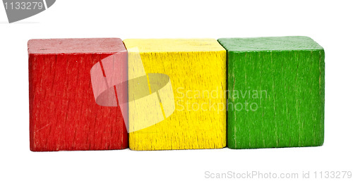 Image of Wooden bricks