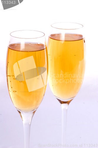 Image of Two Champagne Glasses