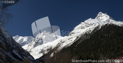 Image of Panorama Caucasus Mountains