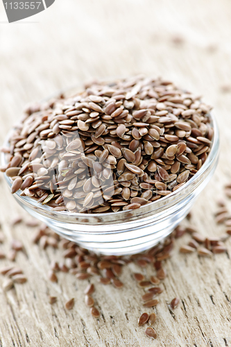 Image of Brown flax seed