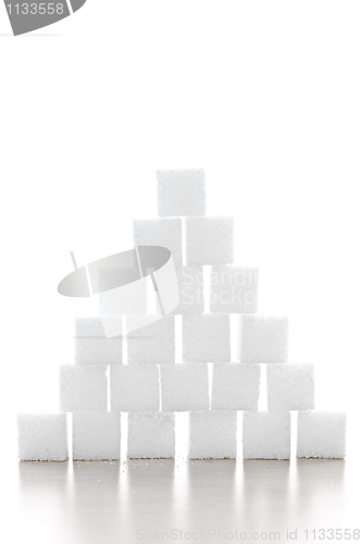 Image of Sugar cube pyramid