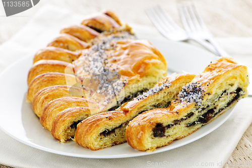 Image of Poppy seed strudel