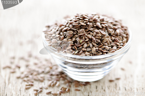 Image of Brown flax seed