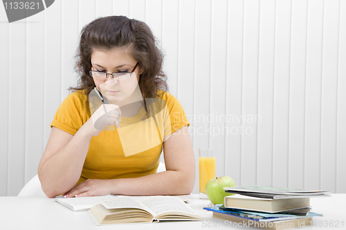 Image of student in the classroom