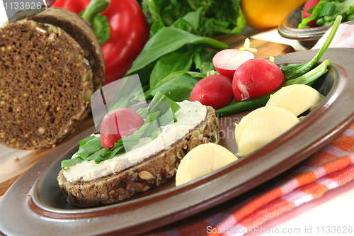 Image of Wild garlic Bread