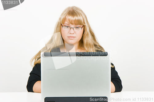 Image of girl with laptop