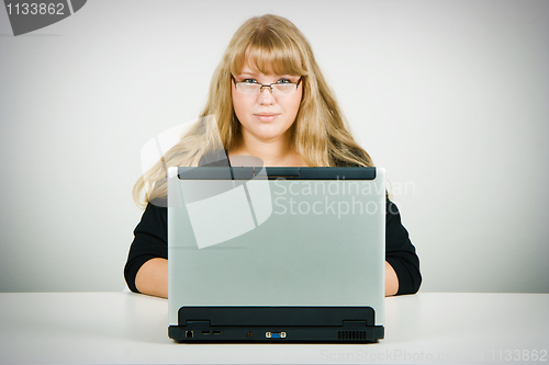 Image of girl with laptop