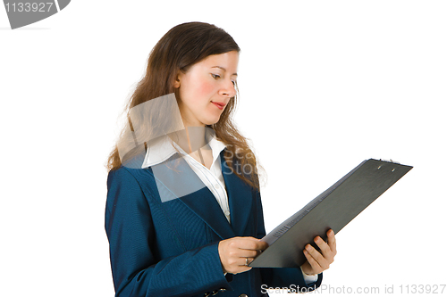 Image of young business woman