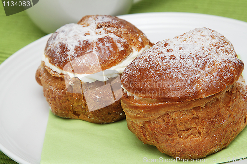 Image of Two profiteroles