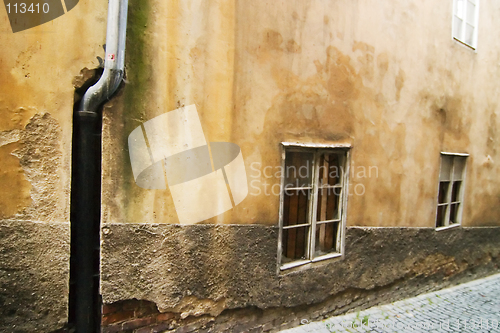 Image of Abstract Yellow Wall