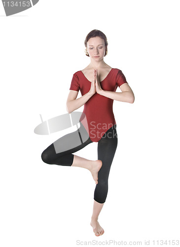 Image of Exercising woman