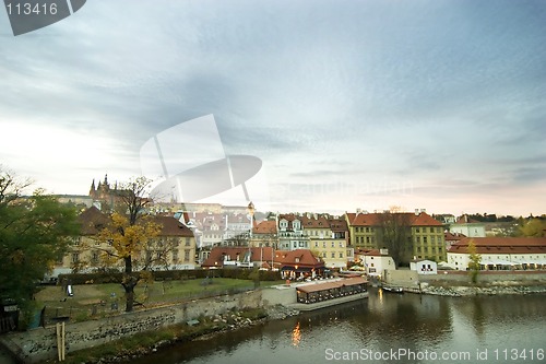 Image of Cityscape with Castle - Prague