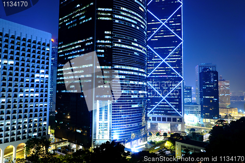 Image of Hong Kong at night