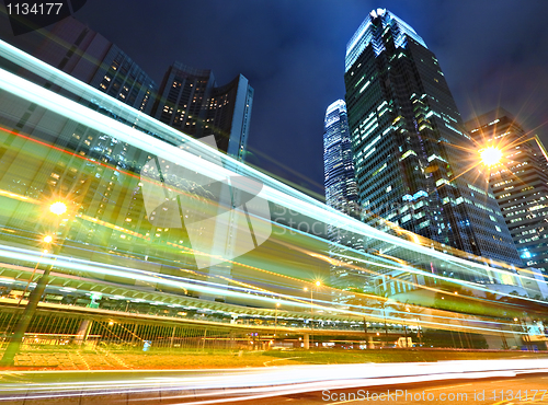 Image of traffic through downtown