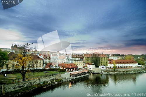 Image of Cityscape with Castle - Prague