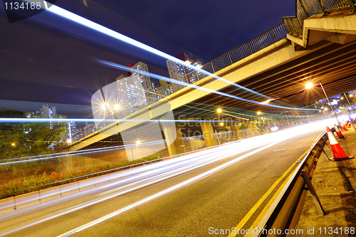 Image of busy traffic in downtown