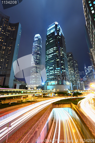 Image of Hong Kong at night